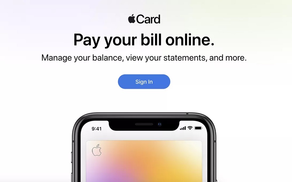 「Apple Card」ユーザー向けポータルサイト