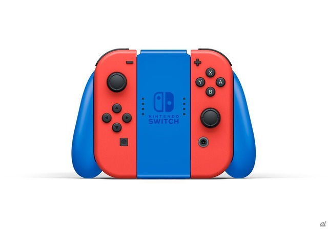 「Nintendo Switch マリオレッド×ブルー セット」