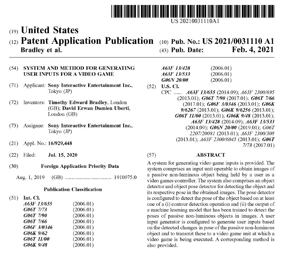公開されたSIEの特許（出典：USPTO）

