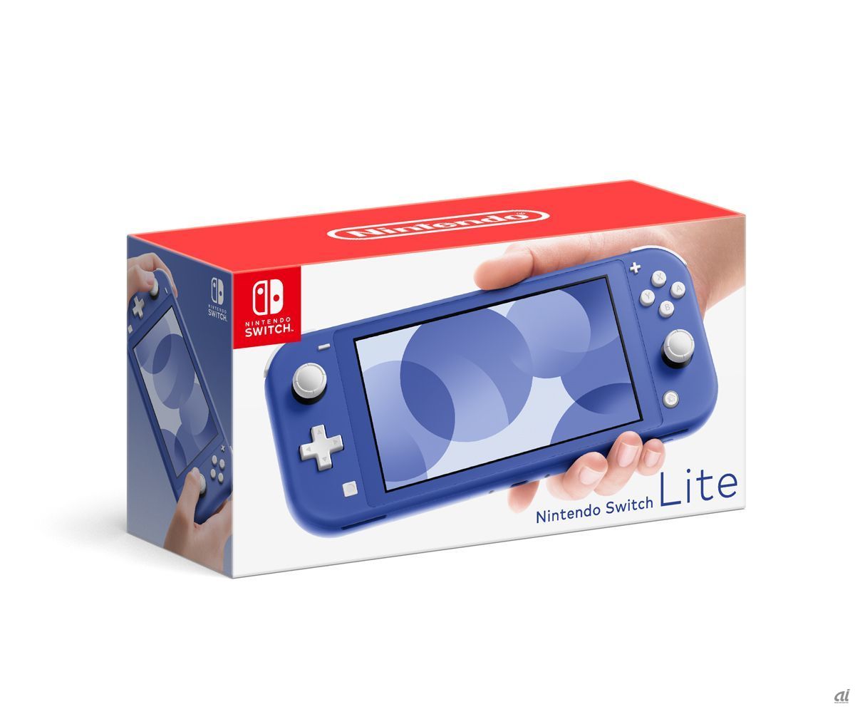 「Nintendo Switch Lite ブルー」パッケージイメージ