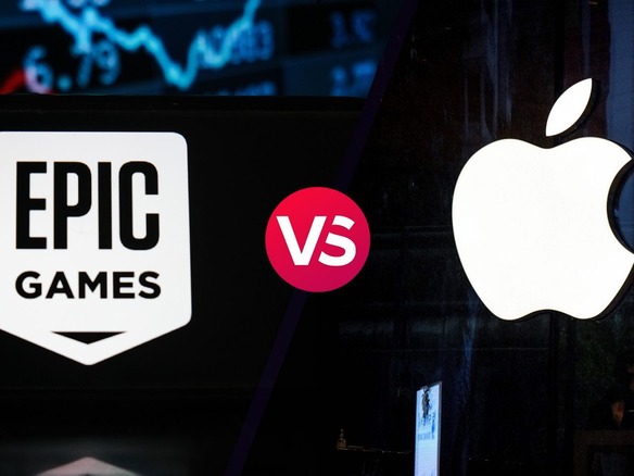 Epic Games、アップルとの訴訟で控訴--いわゆる「フォートナイト」訴訟で