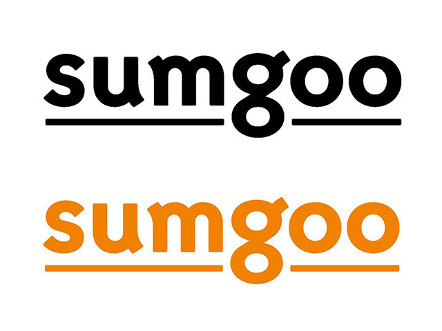 「sumgoo」のロゴ。「住むひとにも建てるひとにもグッドな家づくり体験を」という思いが込められているという