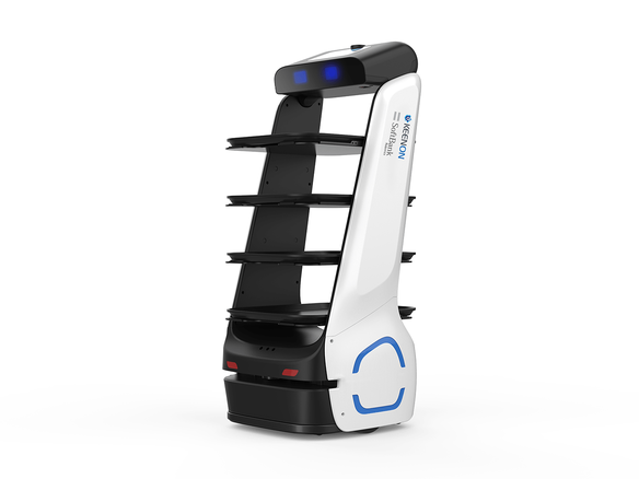  ソフトバンクロボティクス、新たな配膳・運搬ロボット「Keenbot」を発表--Serviに続き