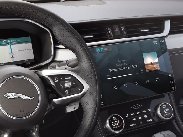 Jaguar Land Rover、インフォテインメント搭載車を「Alexa」対応に--既存車両はOTA更新