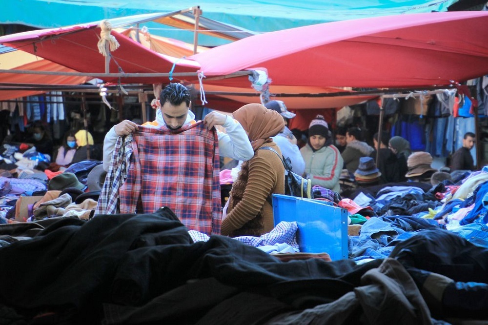 チュニジアの古着市場
