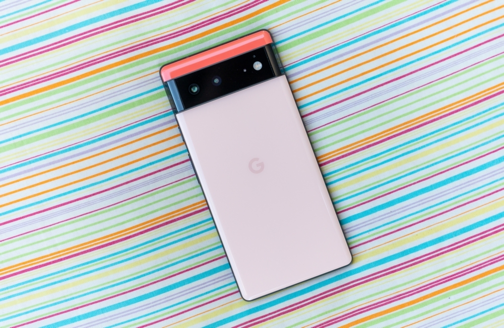 Google's Pixel 6 smartphone.