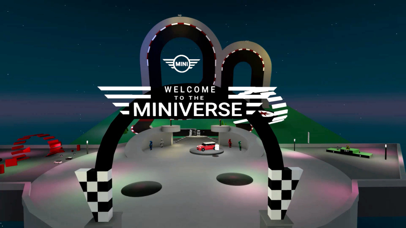 MINIがテーマの仮想空間、MINIverse（出典：BMW）
