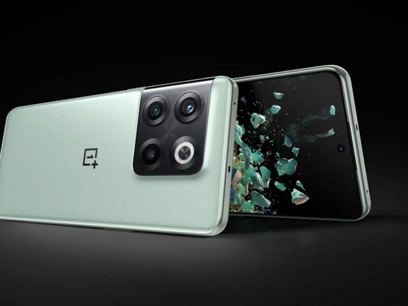 新型スマホ「OnePlus 10T」、発表に先立ちデザインが明らかに