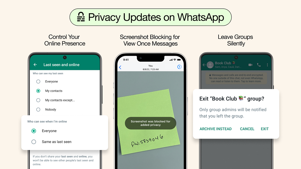 WhatsAppのプライバシーアップデートの内容