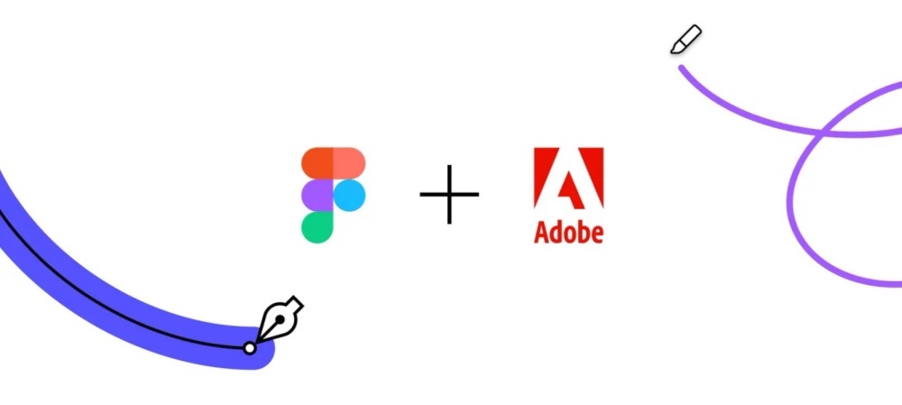 AdobeとFigmaのロゴ