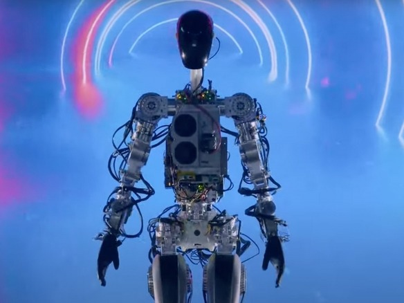 テスラ、人型ロボット「Optimus」の試作機を公開