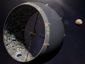 小惑星をナノファイバー製の網で包み、スペースコロニーに--米研究者が構想