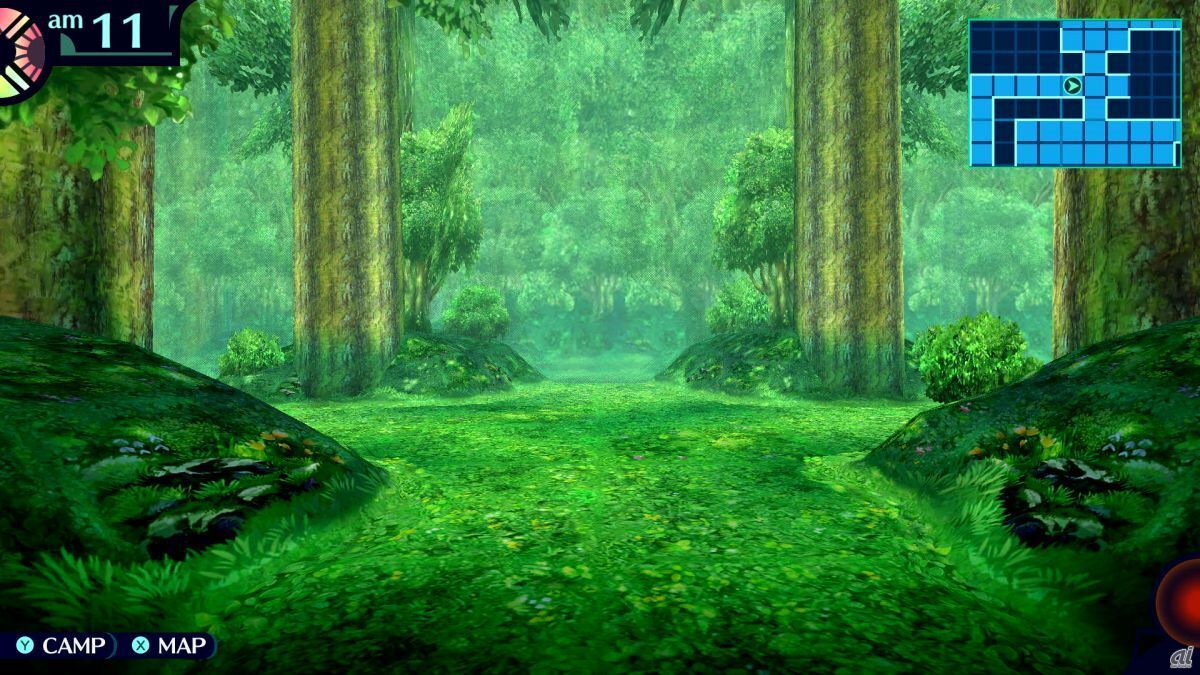 「世界樹の迷宮I・II・III HD REMASTER」スクリーンショット
