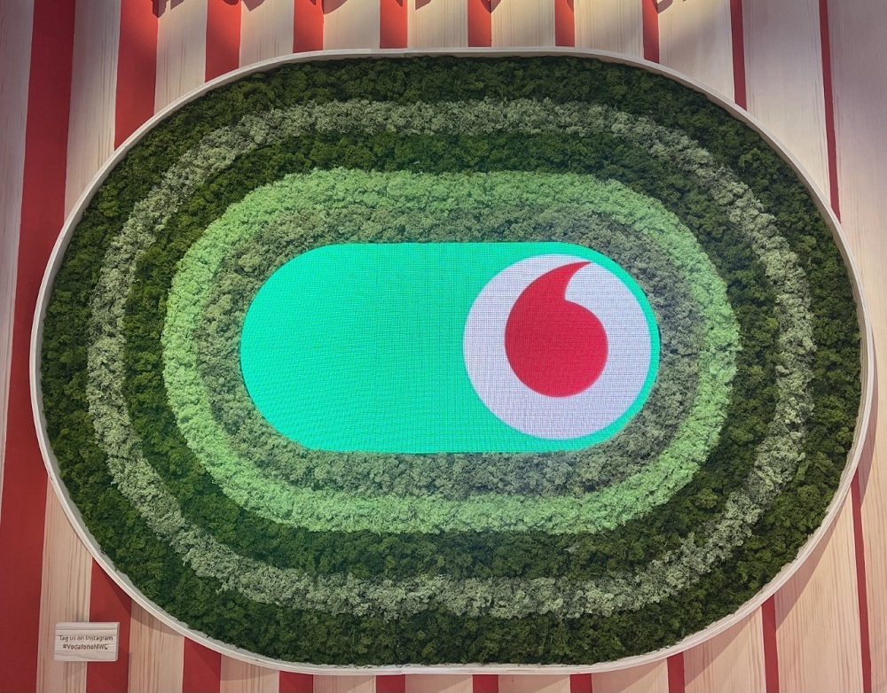 Vodafoneのロゴ
