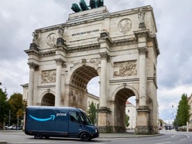 アマゾン、配達用のRivian製EVバンを欧州に初導入--まず300台強をドイツで