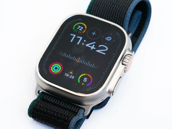 「Apple Watch Ultra 2」ハンズオン--明るくなった画面が魅力