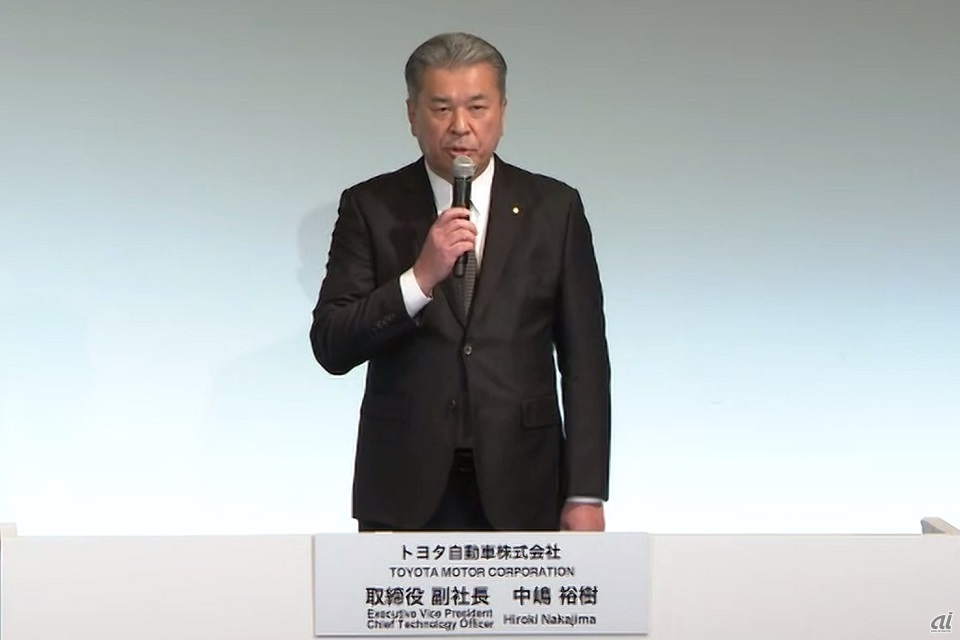 トヨタ自動車 代表取締役副社長 中嶋裕樹氏