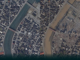 スカパーJSAT、能登半島地域地震前後の衛星画像を公開