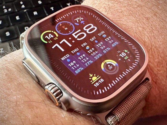 アップル、米国で「Apple Watch」2機種から血中酸素センサーを削除か