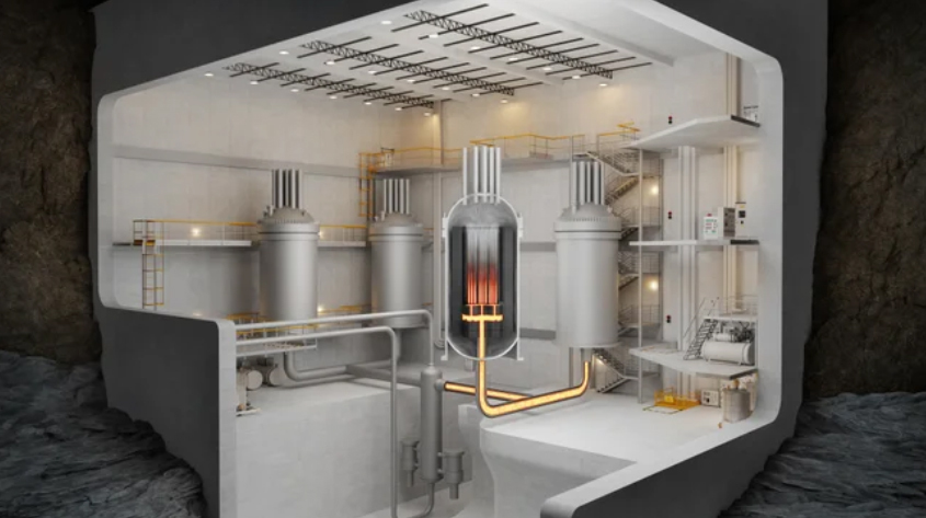 開発を進めるクラスタ型高温ガス炉の概念説明図
