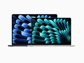 アップル、M3チップ搭載MacBook Airを発表--2台の外部ディスプレイに対応