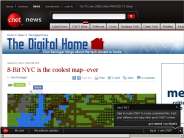 8-Bit NYC is the coolest map--ever | The Digital Home - CNET News