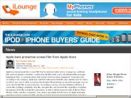 Apple bans protective screen film from Apple Store | iLounge News