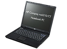 「HP Compaq nx6310/CT Notebook PC」
