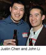 Justin ChenとJohn Li