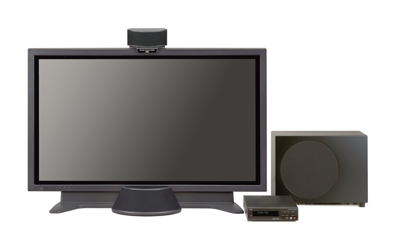 NIRO SPHERICAL SURROUND SYSTEM NS-600と42型テレビの組み合わせ