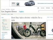 Best Buy takes electric vehicles for a spin - Los Angeles Times