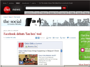 Facebook debuts ’fan box’ tool | The Social - CNET News