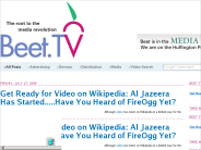 Beet.TV： Get Ready for Video on Wikipedia： Al Jazeera Has Started.....Have You Heard of FireOgg Yet?