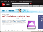 Apple’s iDisk finally comes to the iPod, iPhone | Web Crawler - CNET News