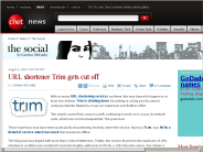 URL shortener Trim gets cut off | The Social - CNET News