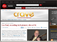 Les Paul, recording-tech pioneer, dies at 94 | Crave - CNET