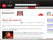 Ellison’s salary drops to $1 | Business Tech - CNET News