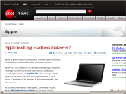 Apple readying MacBook makeover? | Apple - CNET News