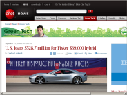 U.S. loans $528.7 million for Fisker $39,000 hybrid | Green Tech - CNET News