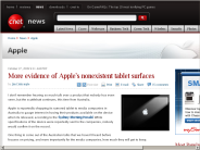 More evidence of Apple’s nonexistent tablet surfaces | Apple - CNET News