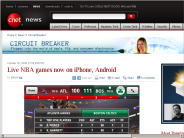 Live NBA games now on iPhone, Android | Circuit Breaker - CNET News