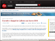 Executive charged in Galleon case leaves IBM | Nanotech - The Circuits Blog - CNET News