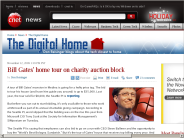 Bill Gates’ home tour on charity auction block | The Digital Home - CNET News