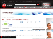 MIT unveils new ’smart’ bike wheel | Cutting Edge - CNET News