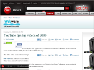 YouTube tips top videos of 2009 | Webware - CNET