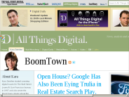 Google to Acquire Real Estate Site Trulia? | Kara Swisher | BoomTown | AllThingsD