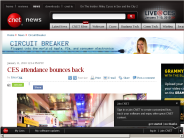 CES attendance bounces back | Circuit Breaker - CNET News