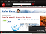 BumpTop brings 3D, physics to Mac desktop | Rafe’s Radar - CNET News