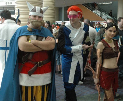 　コミック作品ファンやSFファンが集う米国南東部最大級のイベント「MegaCon」が2008年3月7日〜9日にかけてフロリダ州オーランドで開催された。数多くの人々がコスチュームに身を包み参加した。