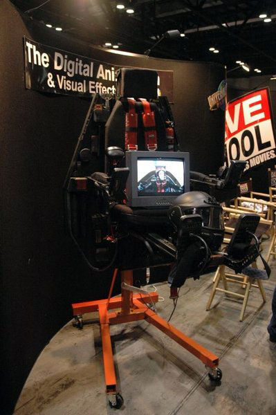 　Digital Animation and Video Effects SchoolもMegaConで最新テクノロジを披露していた。